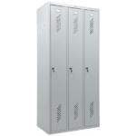 Метален гардероб Praktic LS 31 с три врати 183 x 89 x 50 см